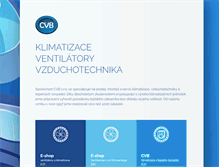 Tablet Screenshot of cvb.cz